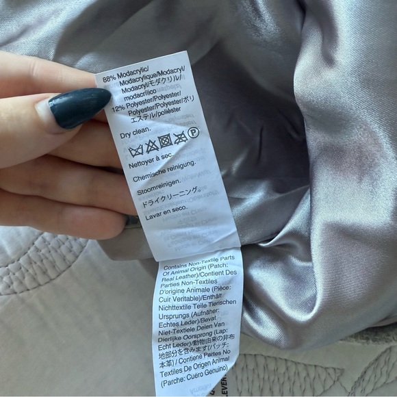 J. Crew - Chateau Parka Italian Stadium Cloth Wool Coat - Heather Dusk (Gray) - Picture 8 of 15